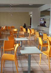 images of D. Y. Patil College dining area