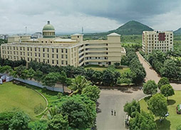 image of d y patil college building 